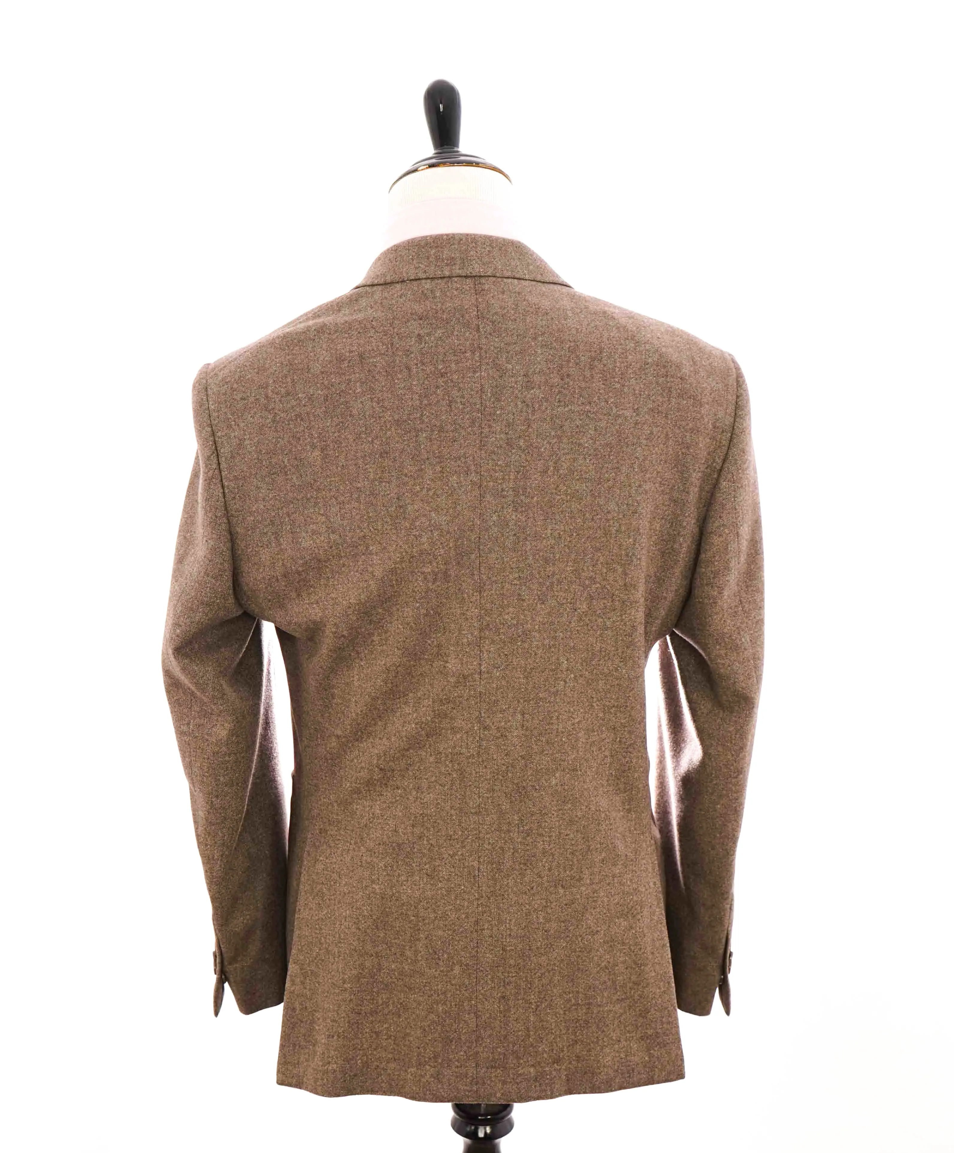 $3,290 ERMENEGILDO ZEGNA- “Su Misura” ALPACA/CASHMERE Peak Blazer- 46R