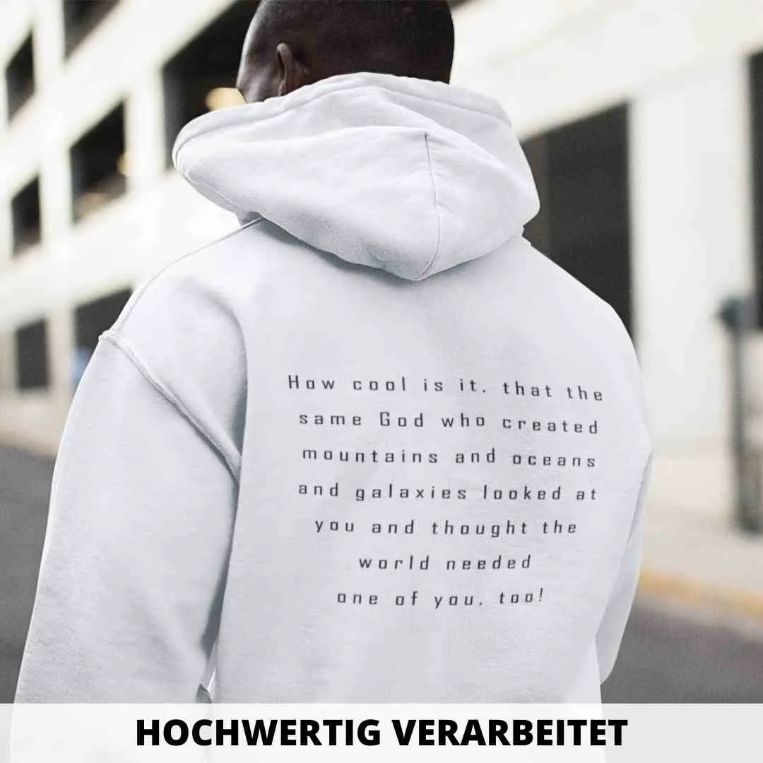 Aktion: How Cool Hoodie BackPrint