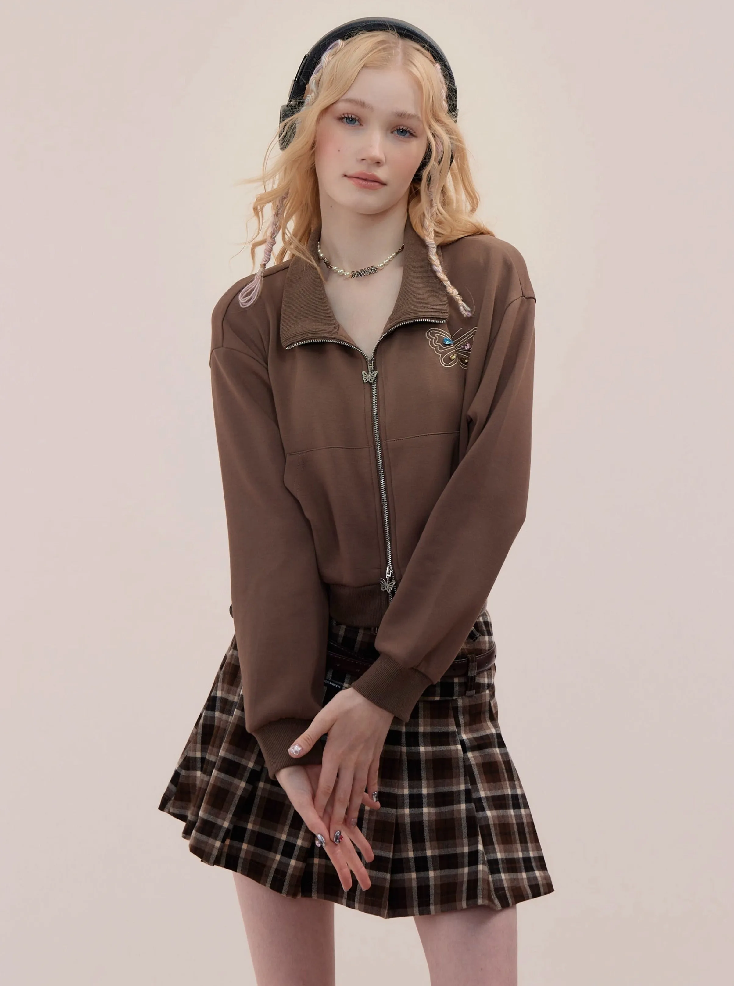 American vintage cropped jacket