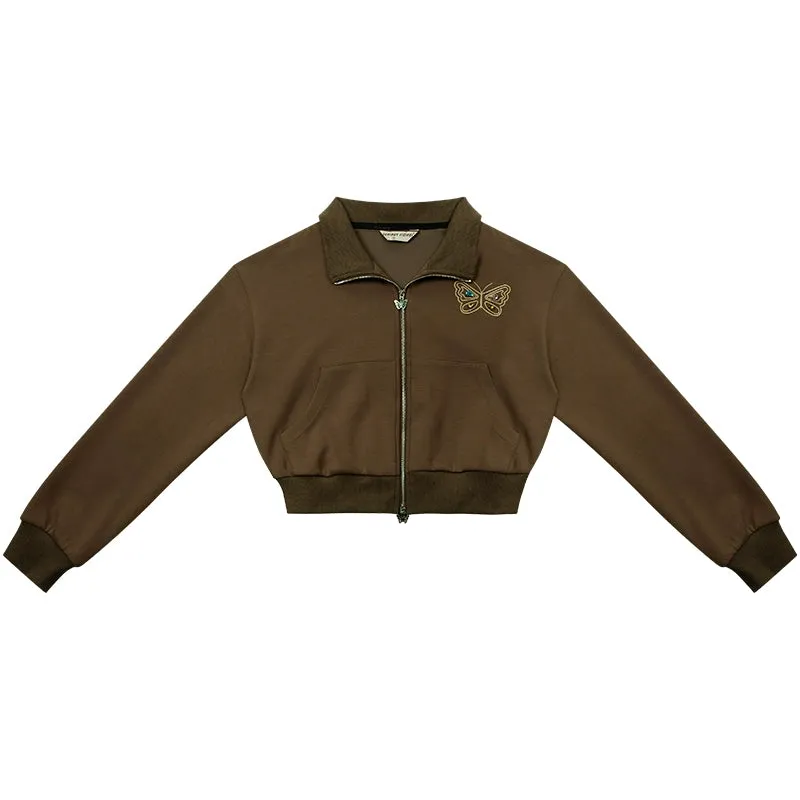 American vintage cropped jacket