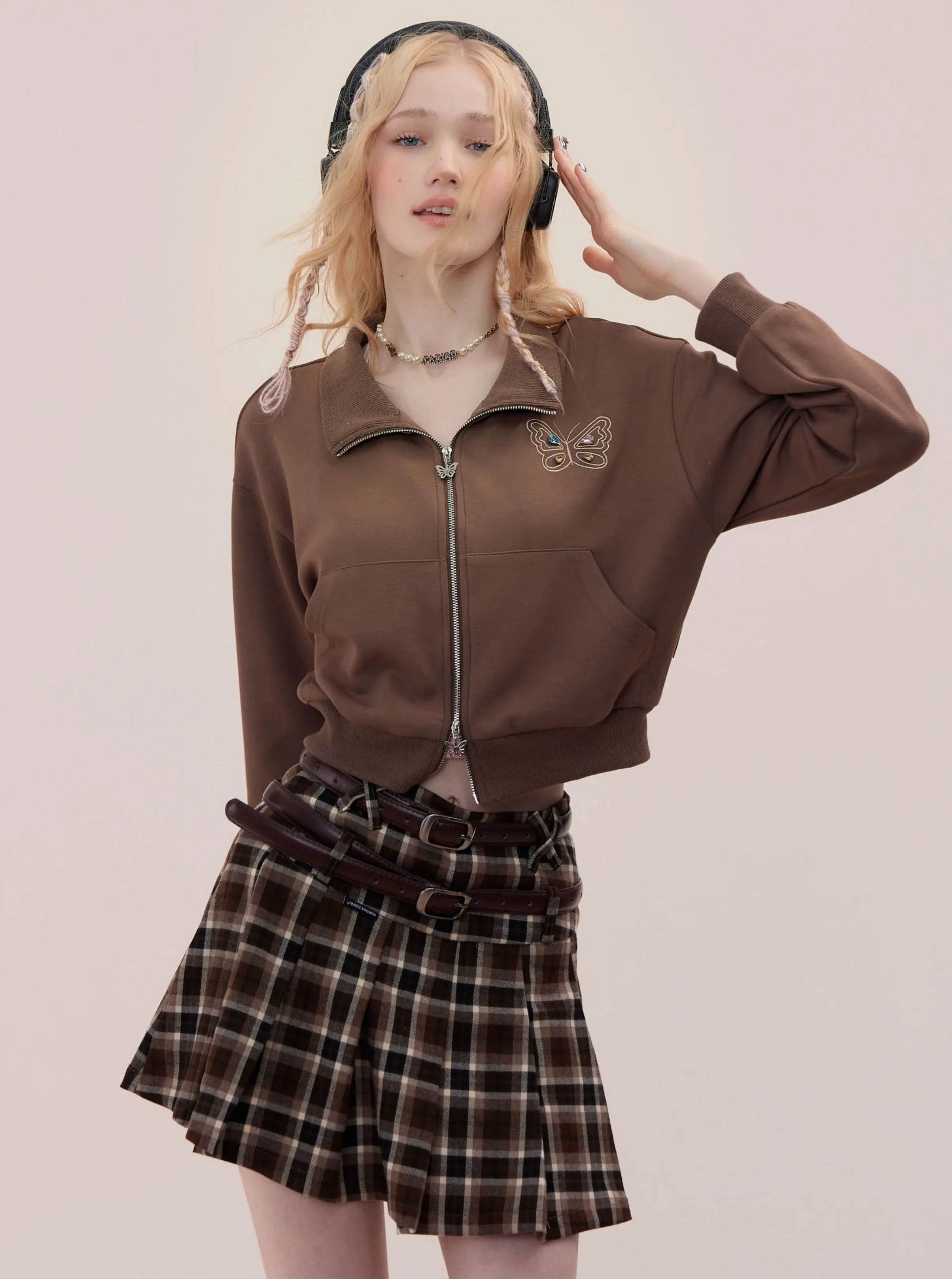 American vintage cropped jacket