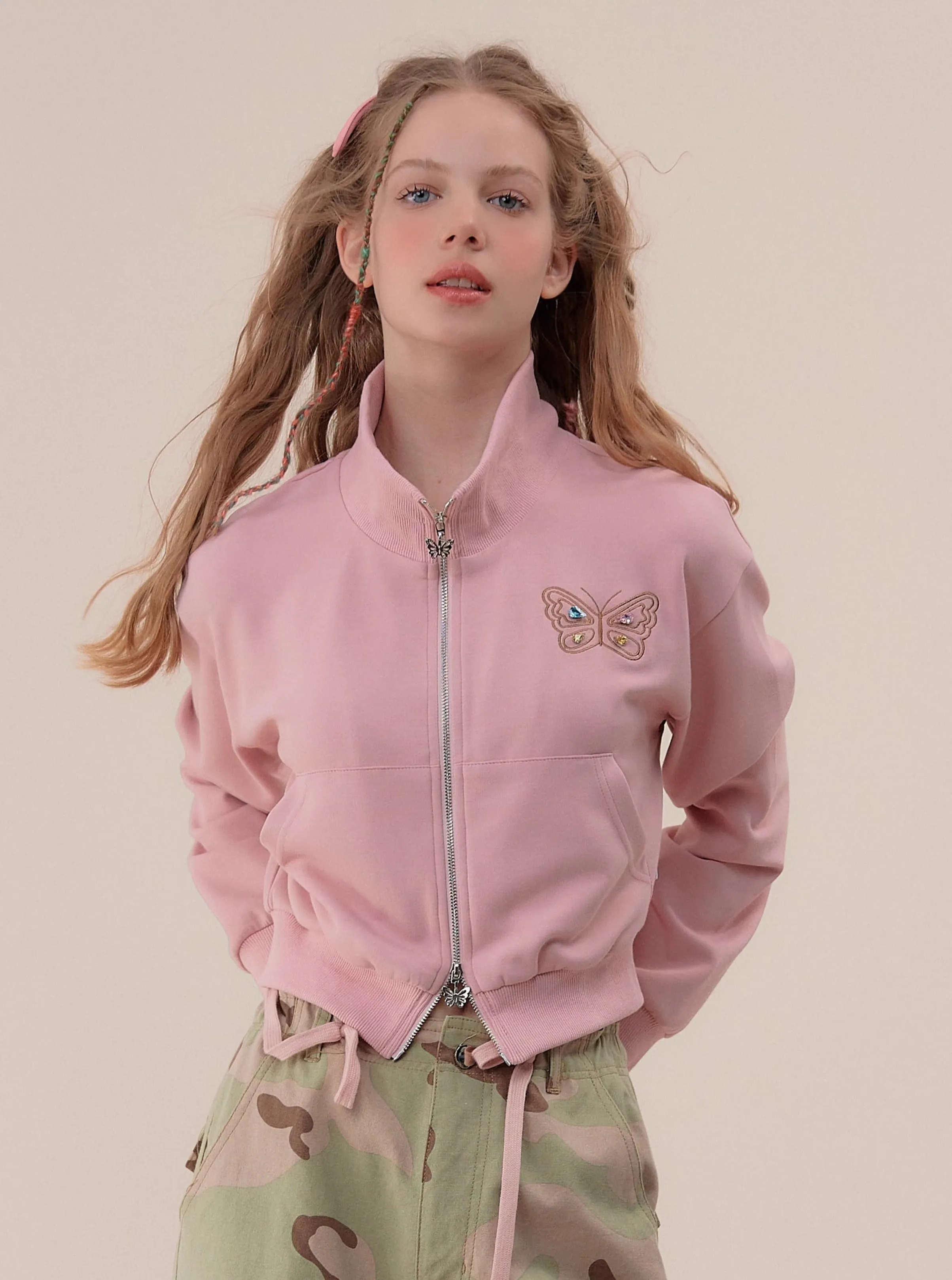 American vintage cropped jacket