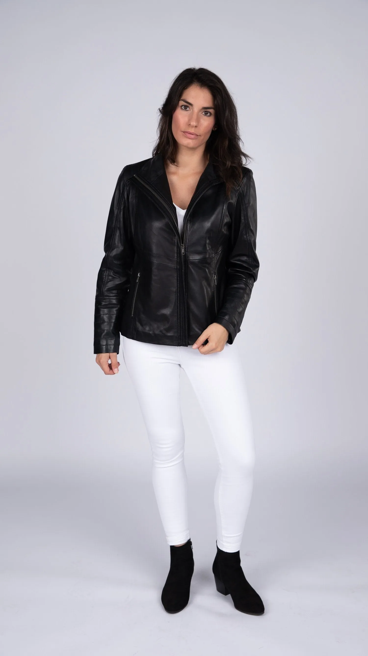 Arra Womens Leather Jacket - Discounted!