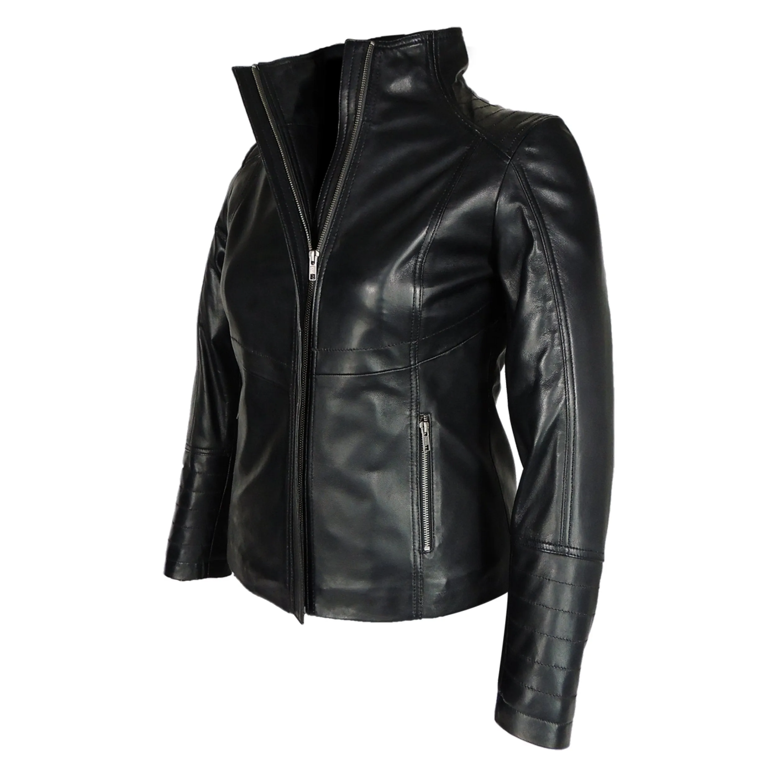 Arra Womens Leather Jacket - Discounted!