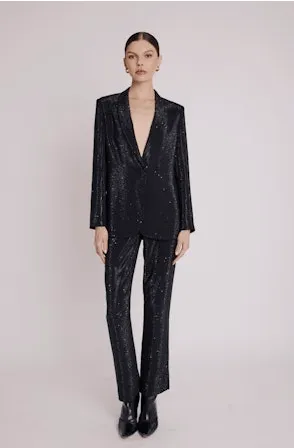 Berenice Blazer Strass in Black