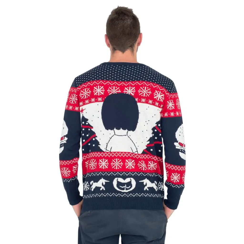 Bob's Burgers Tina Ugly Christmas Sweater - Unisex Knitted