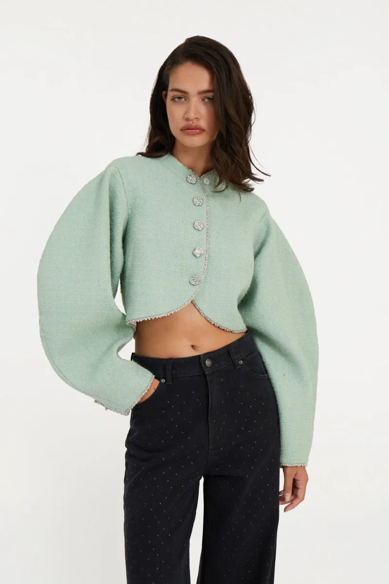 Boucle Jacket - Spray