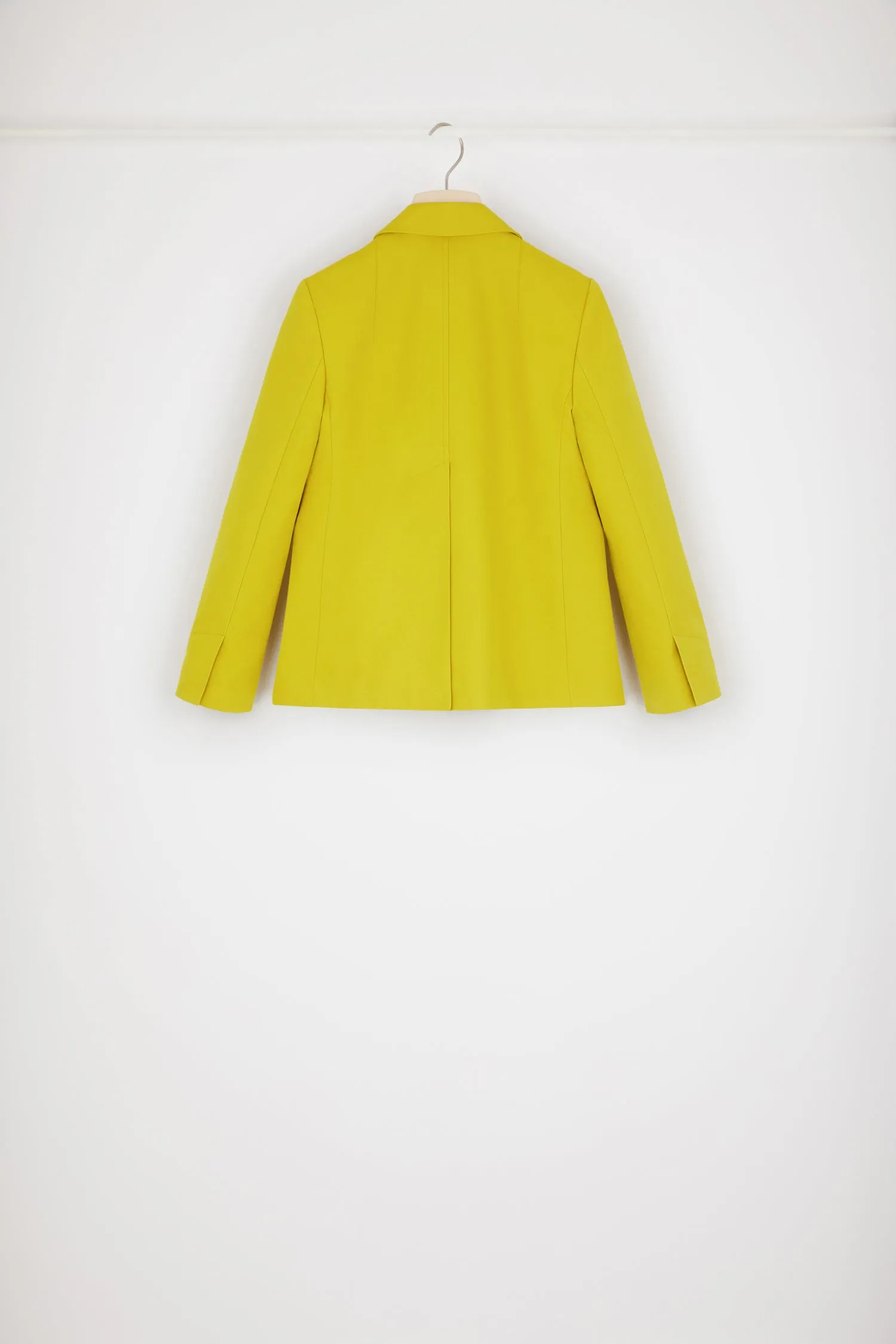 Box jacket in organic cotton