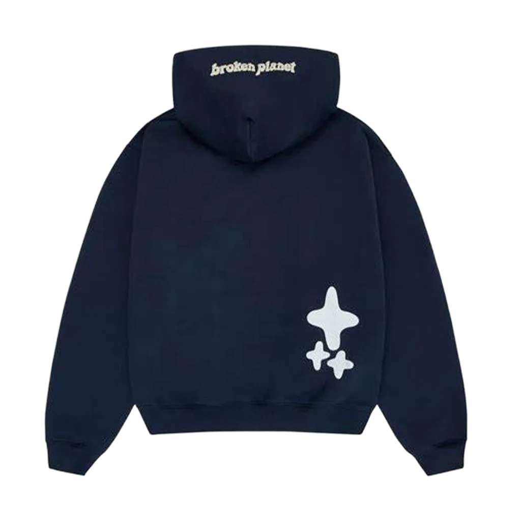 Broken Planet "Into the Abyss Hoodie Outer Space Blue"