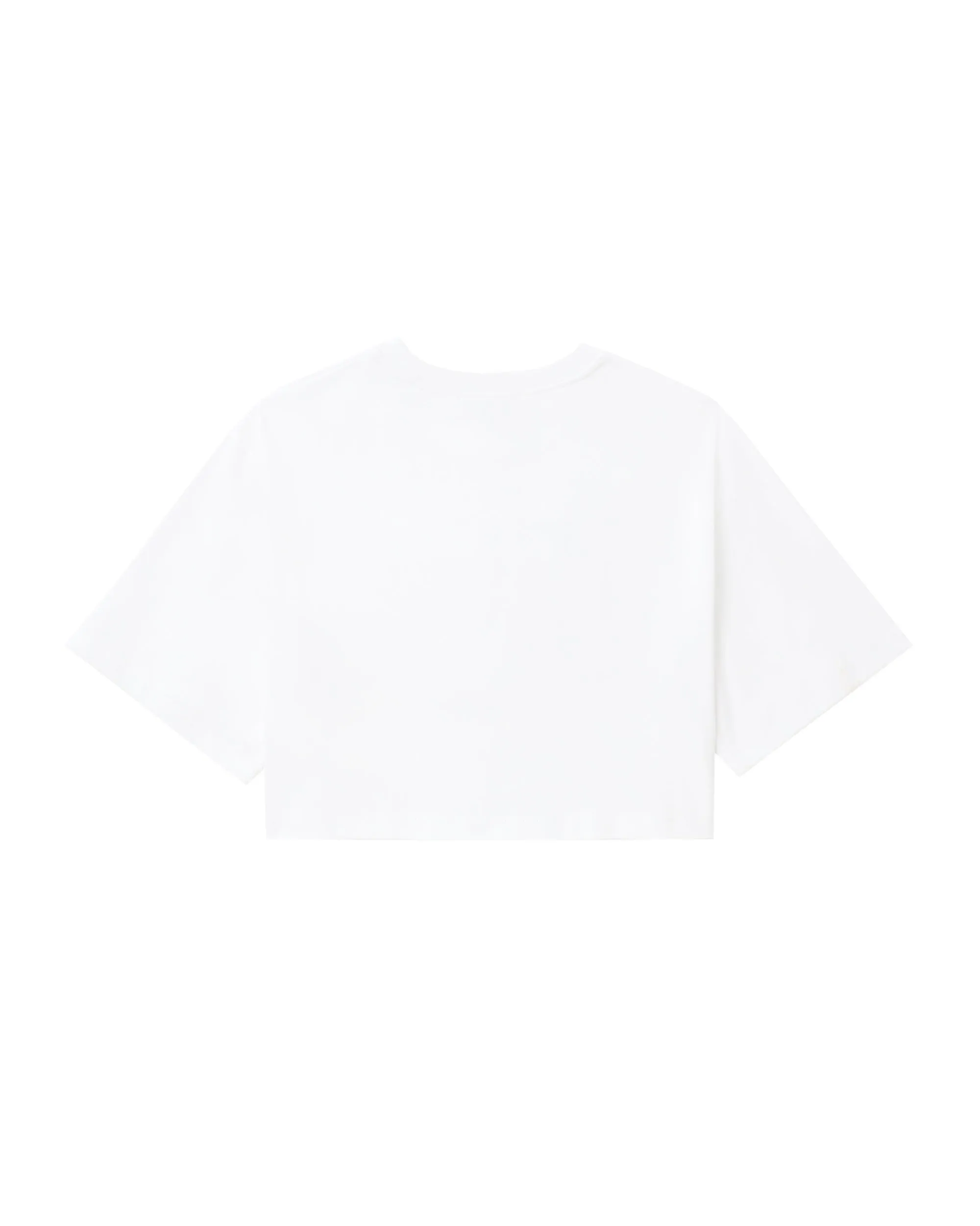 Cropped Logo-print T-shirt