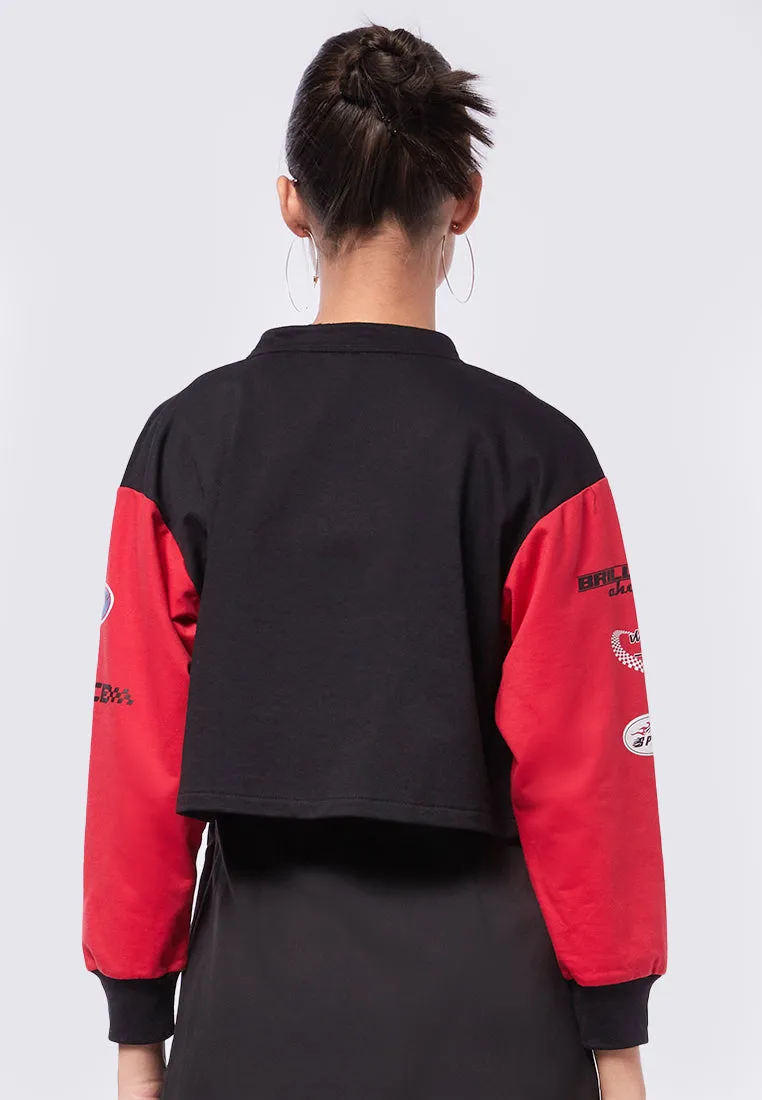 Cropped Racing Jacket