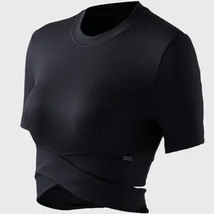 Cropped Wrap Tee II