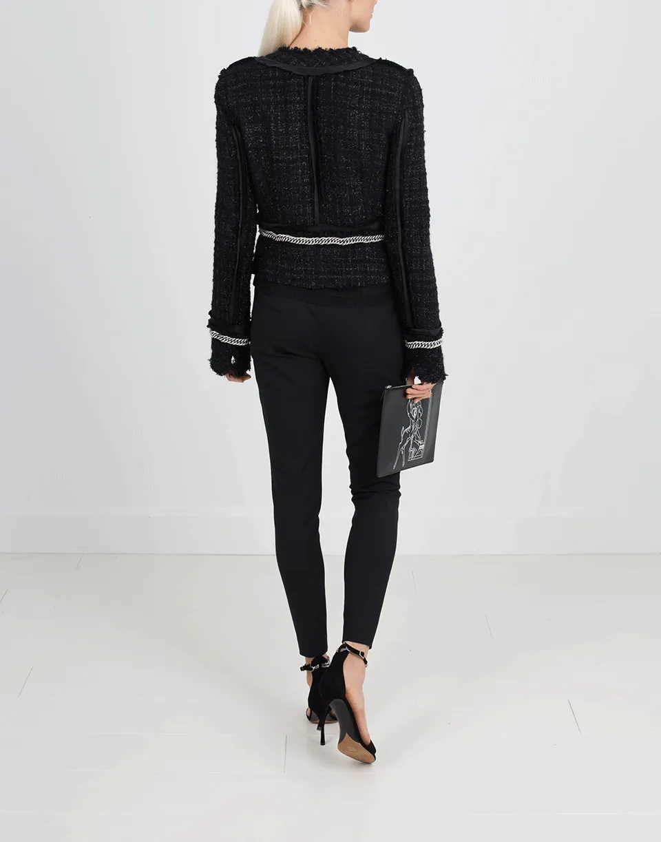 Deconstructed Tweed Jacket