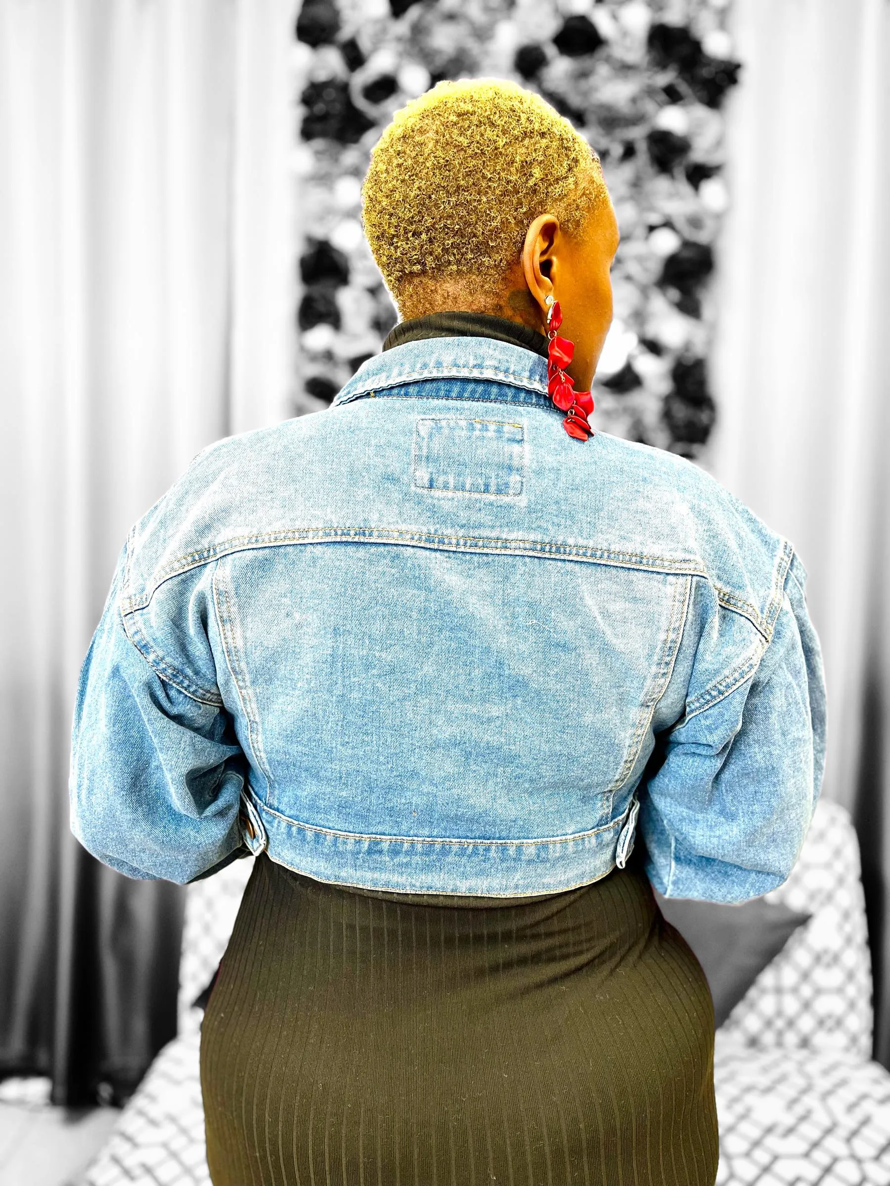 Denim Crop Jacket