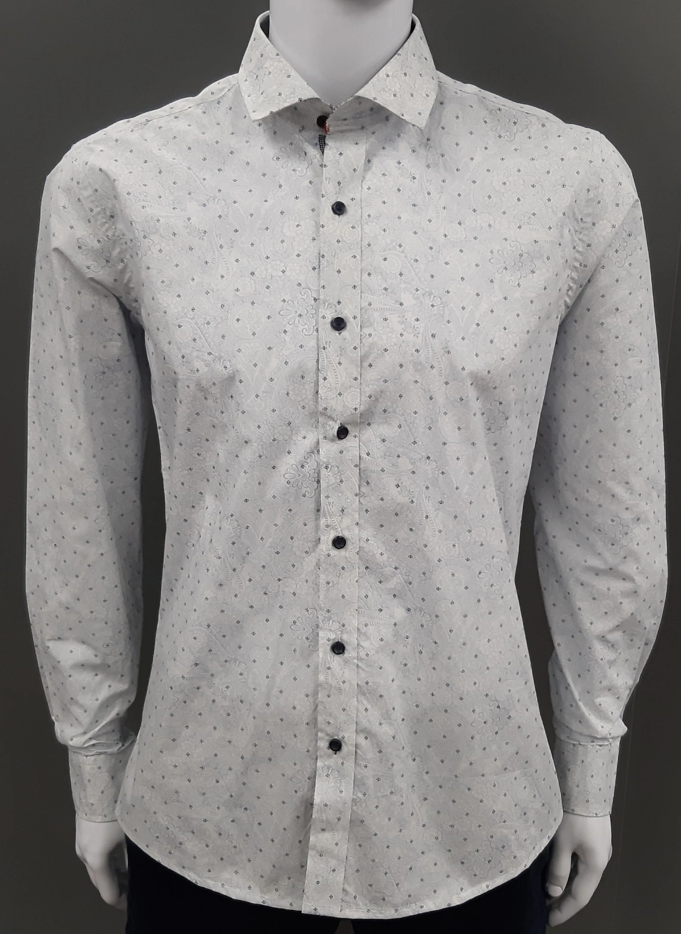 Dontali Long Sleeve Casual Shirt 103 - White