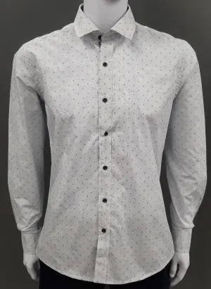 Dontali Long Sleeve Casual Shirt 103 - White