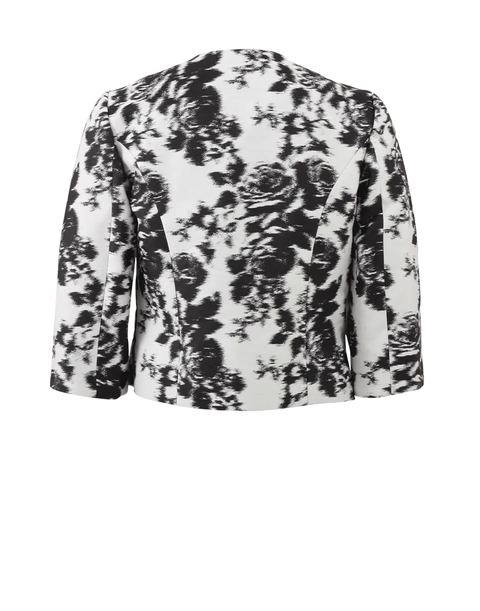Floral Crop Jacket