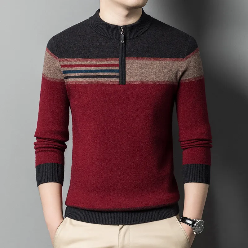 Franco Bianchi Wool Knitted Sweater
