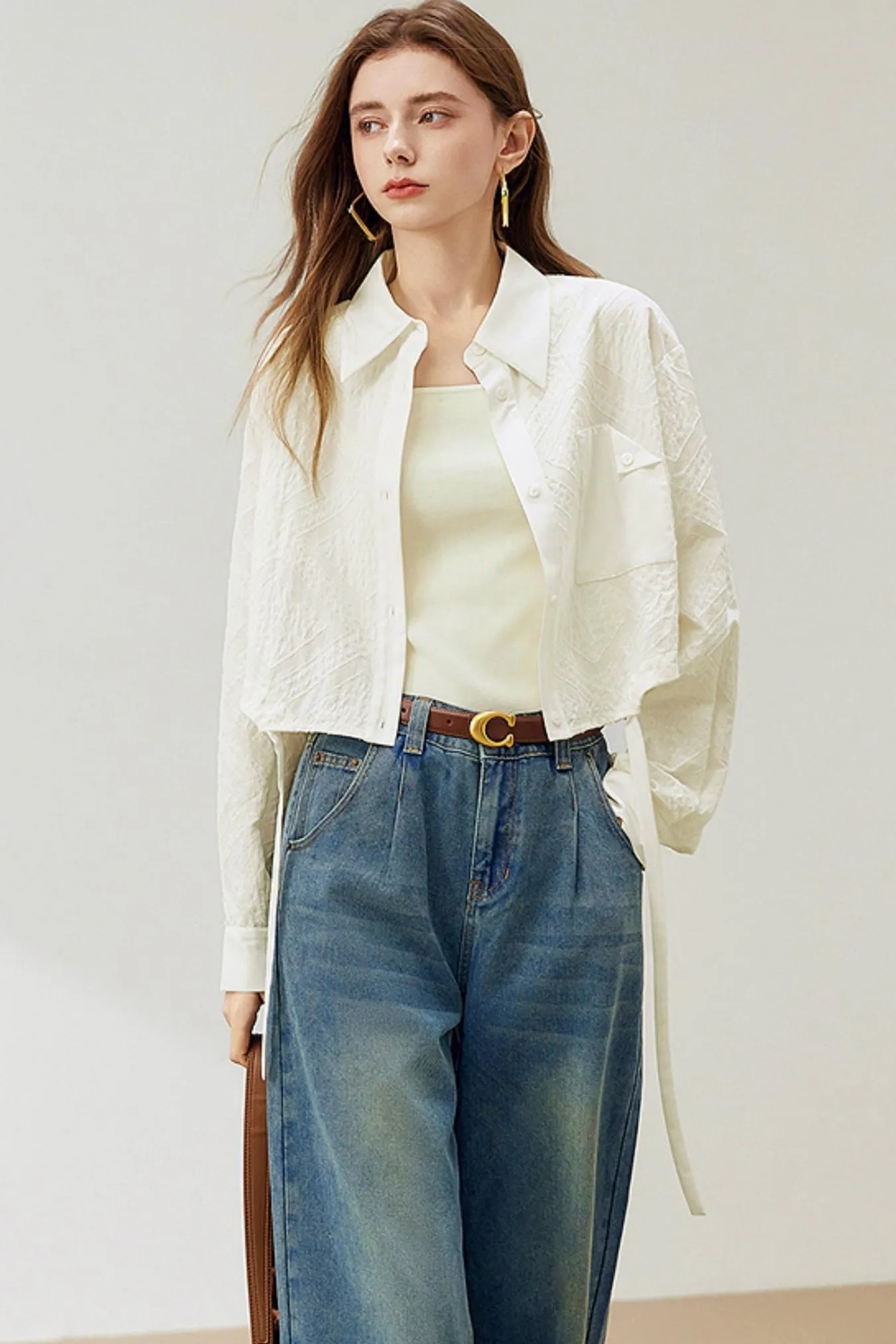 French Slim Cropped Jacket