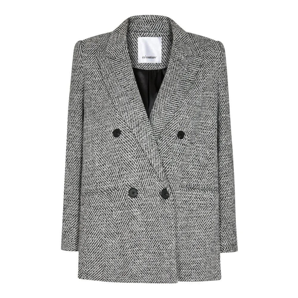 Ina Herring Oversize Blazer - Black