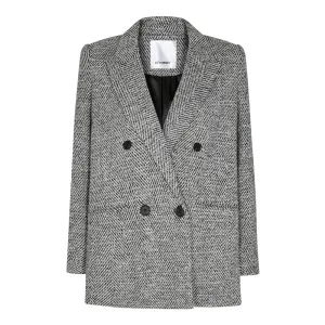 Ina Herring Oversize Blazer - Black