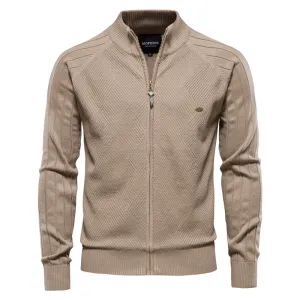 Jack Washington Jacquard Knitted Cardigan