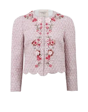 Jeweled Tweed Jacket