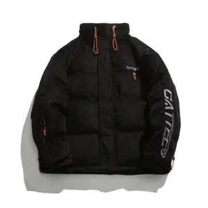 LILYONA CORDUROY HIGH NECK UNISEX JACKET