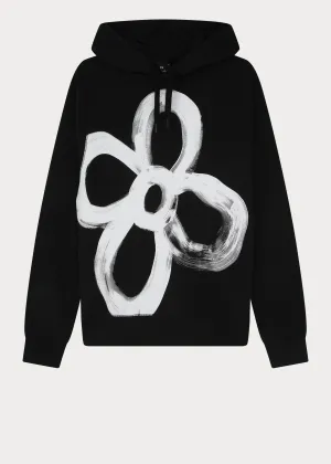 Men's Paul Smith Black Happy Flower Hoodie