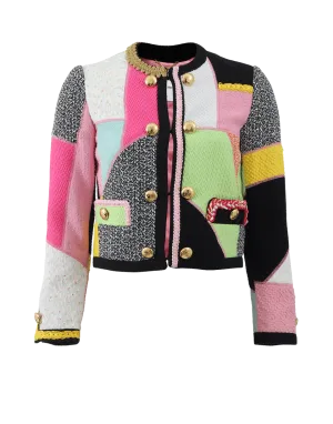 Patchwork Tweed Jacket