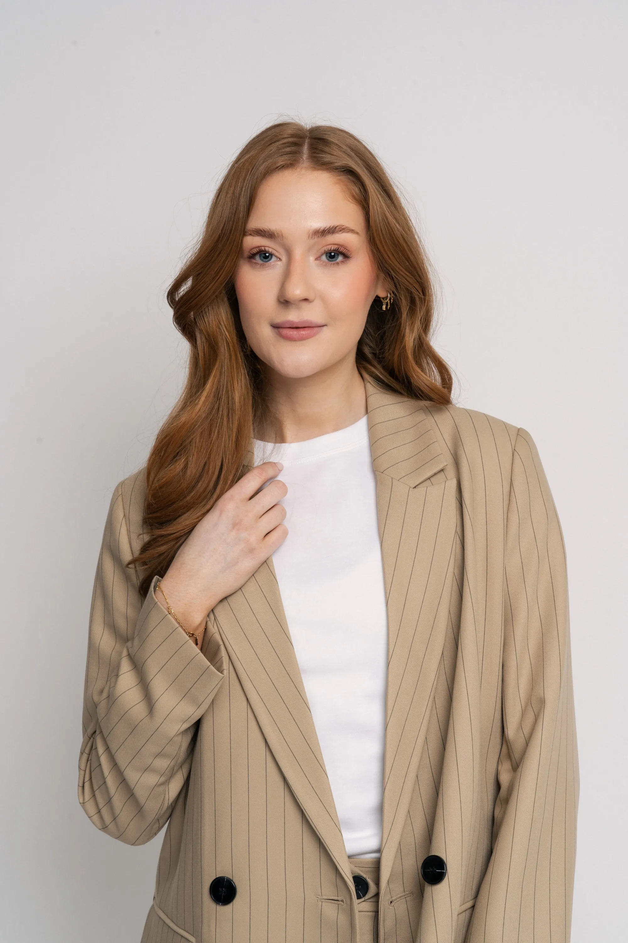 PimaCC Pin Blazer - Beige