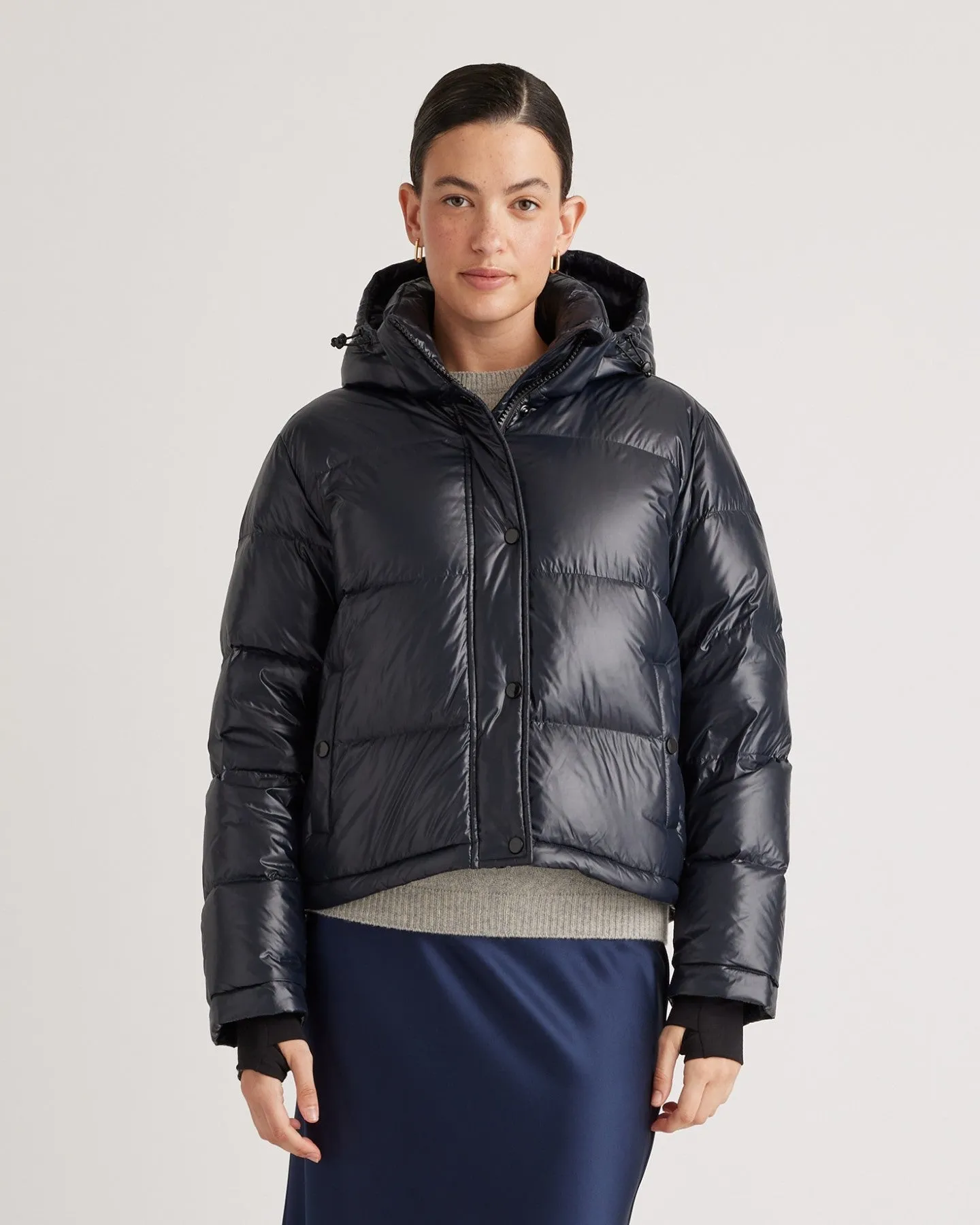Responsible Down Cropped Puffer Jacket
