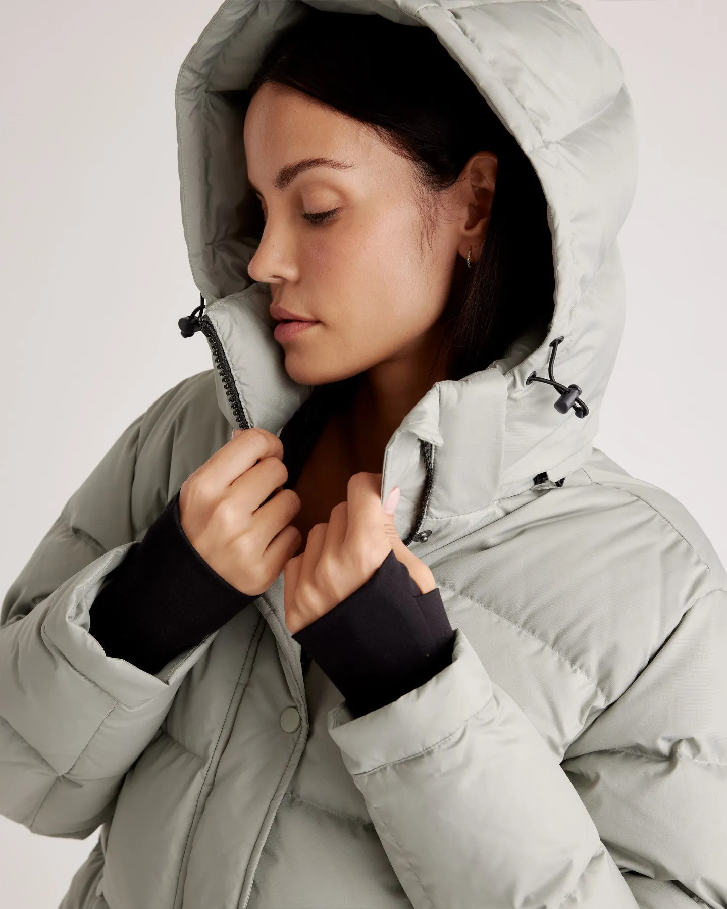 Responsible Down Cropped Puffer Jacket