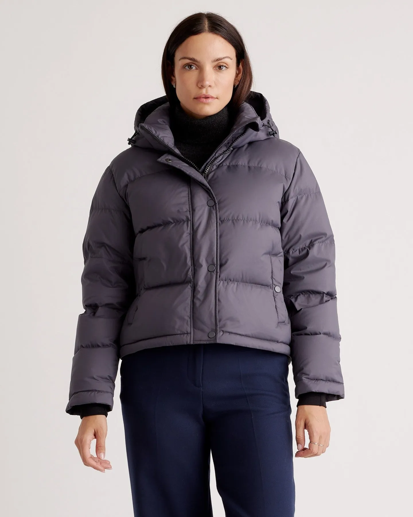 Responsible Down Cropped Puffer Jacket