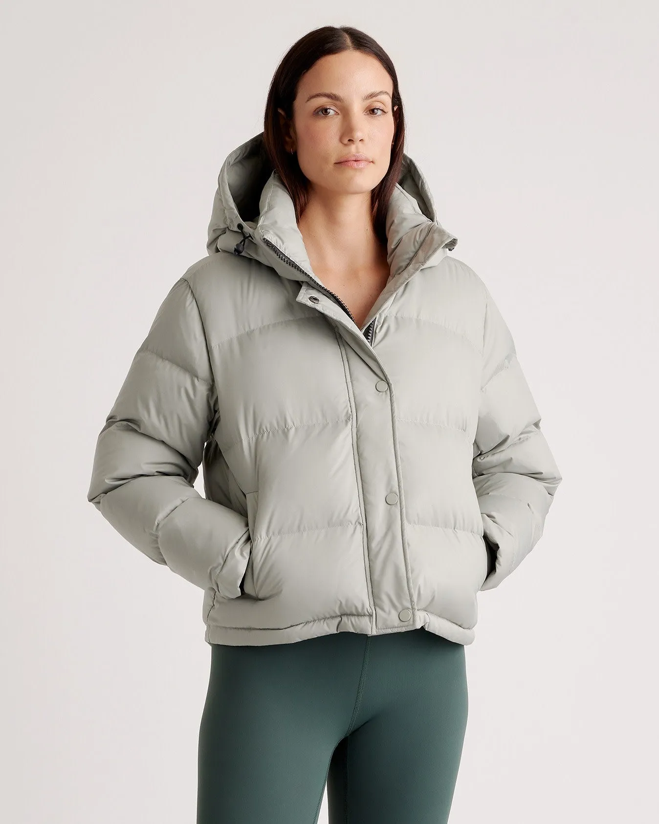 Responsible Down Cropped Puffer Jacket