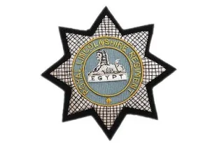 Royal Lincolnshire Regiment Bullion Wire Blazer Badge
