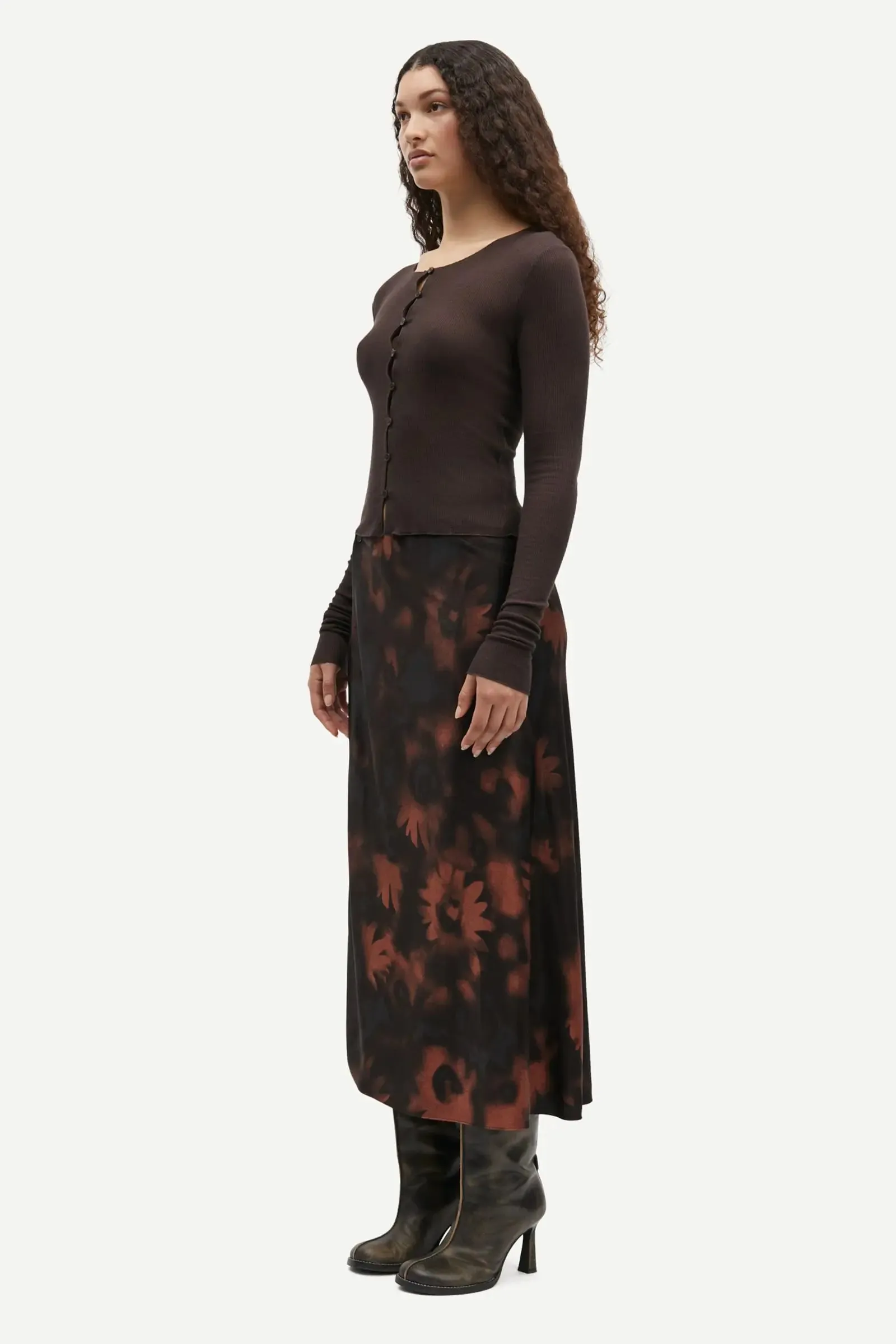 Sasonnet Cardigan | Chocolate Torte