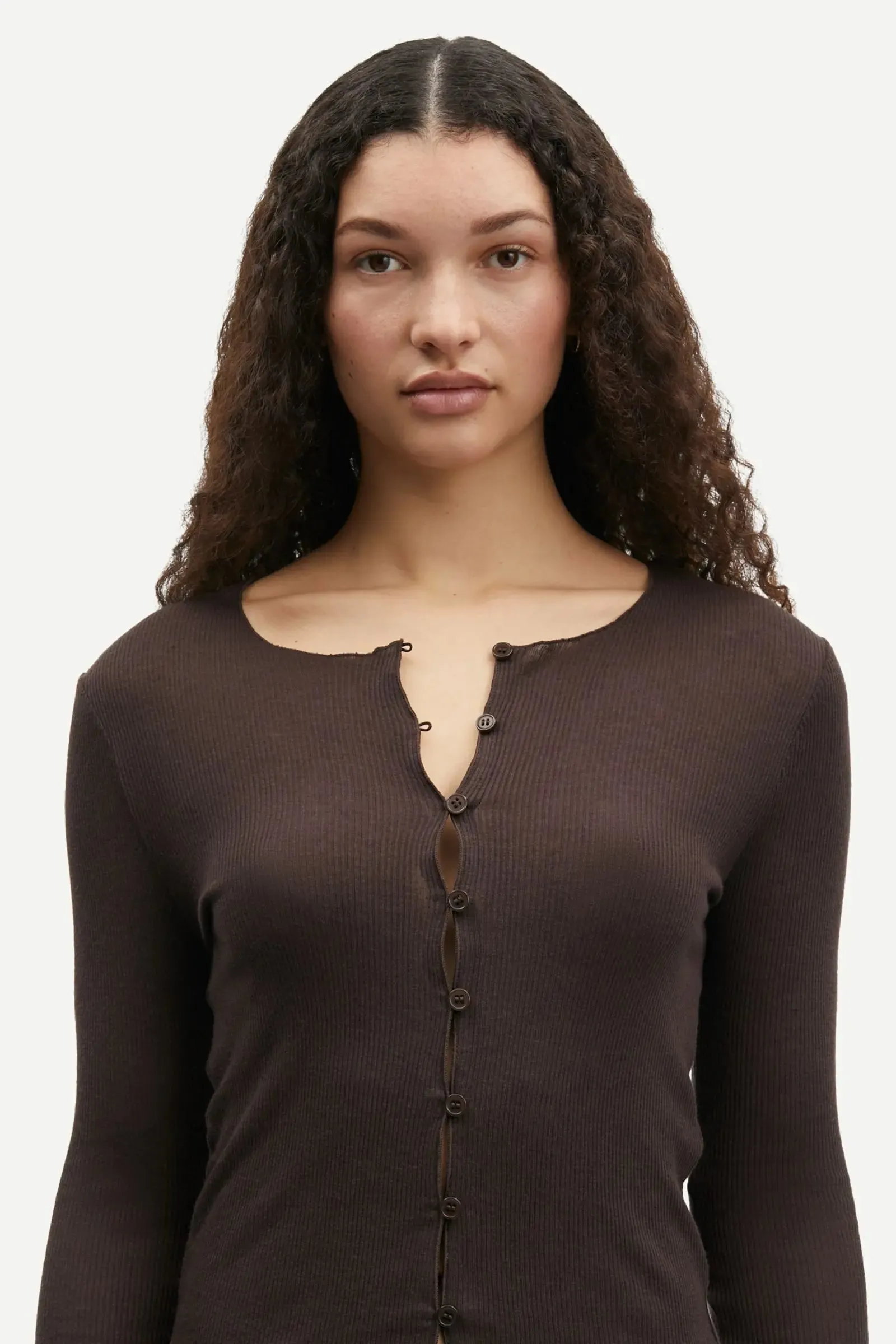 Sasonnet Cardigan | Chocolate Torte