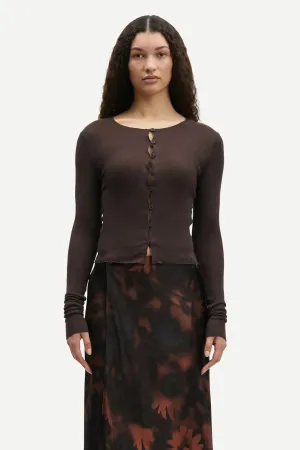 Sasonnet Cardigan | Chocolate Torte