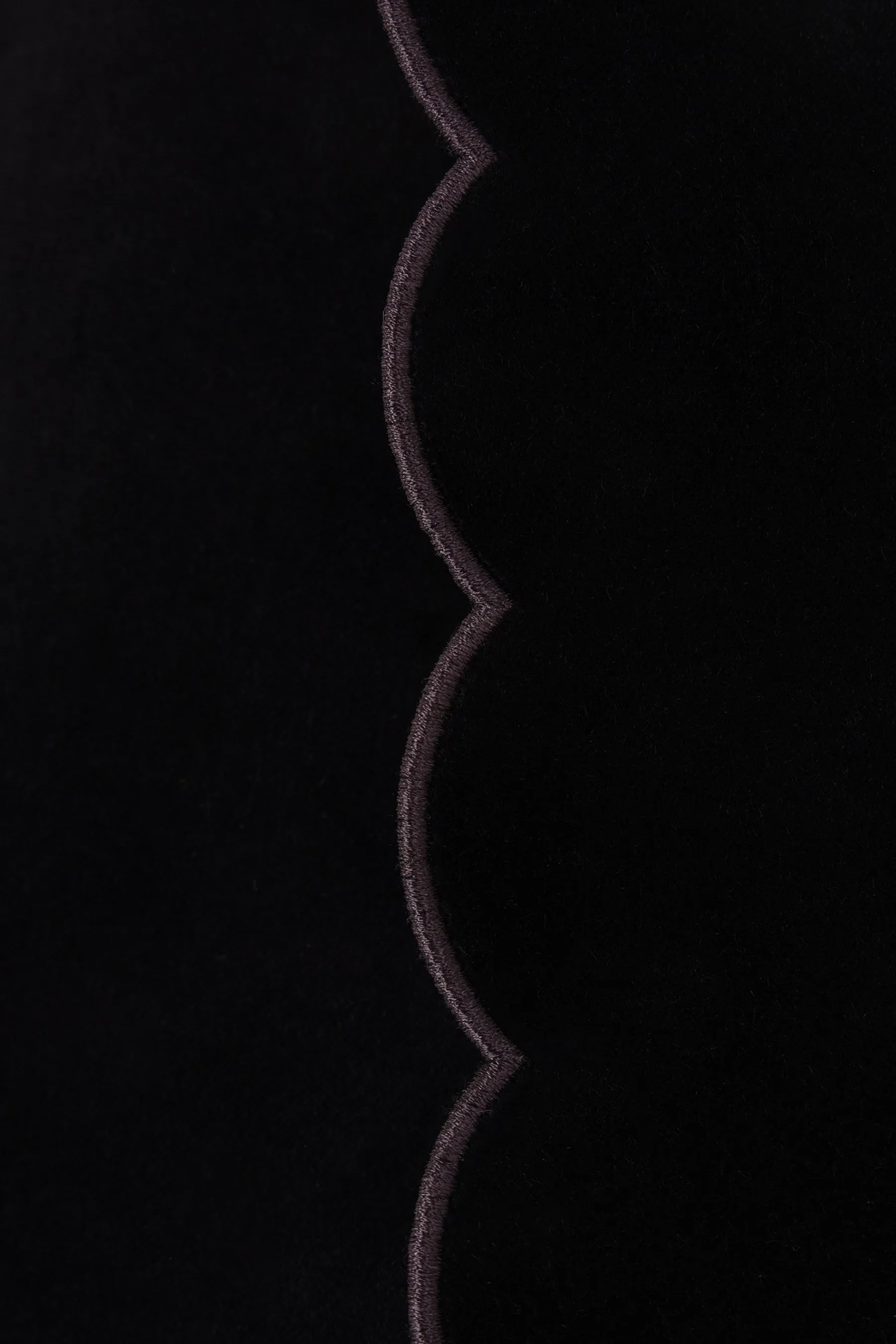 Scalloped Spencer Jacket - Velvet