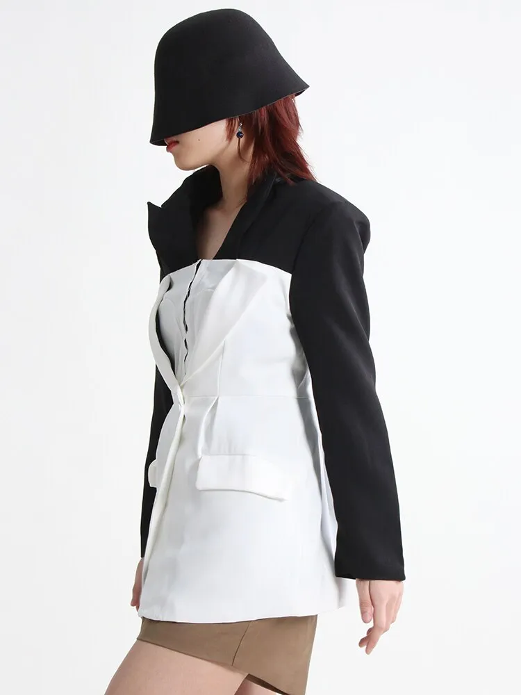 Single Button Casual Blazer