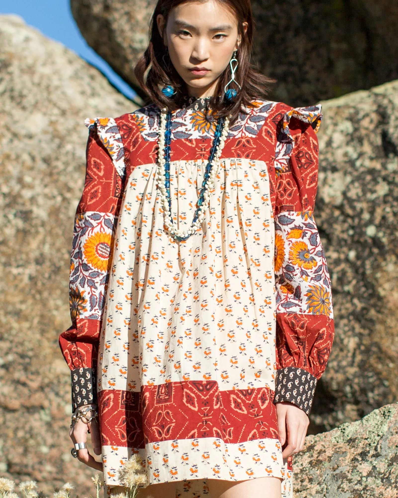 Sofia Patchwork Dress
