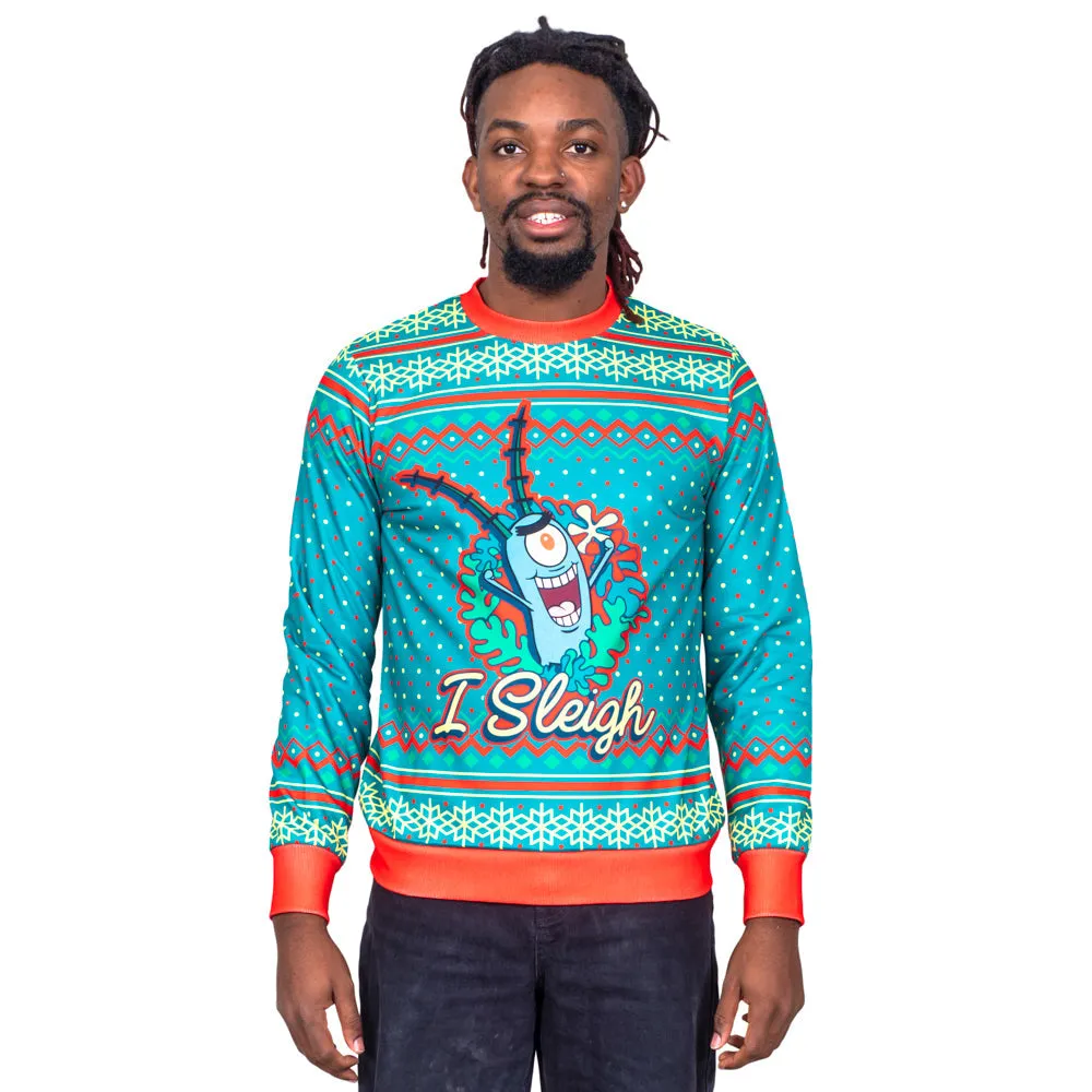SpongeBob SquarePants JulesRoche Ugly Christmas Sweater Unisex