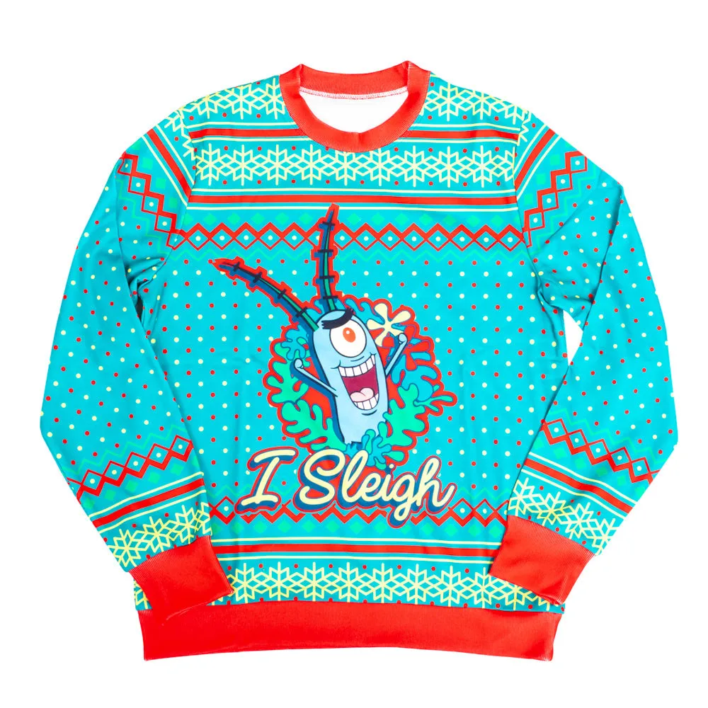 SpongeBob SquarePants JulesRoche Ugly Christmas Sweater Unisex