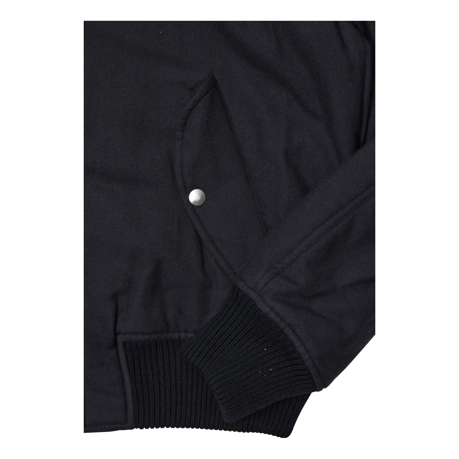 Strapped Bomber.vint Basalt Black