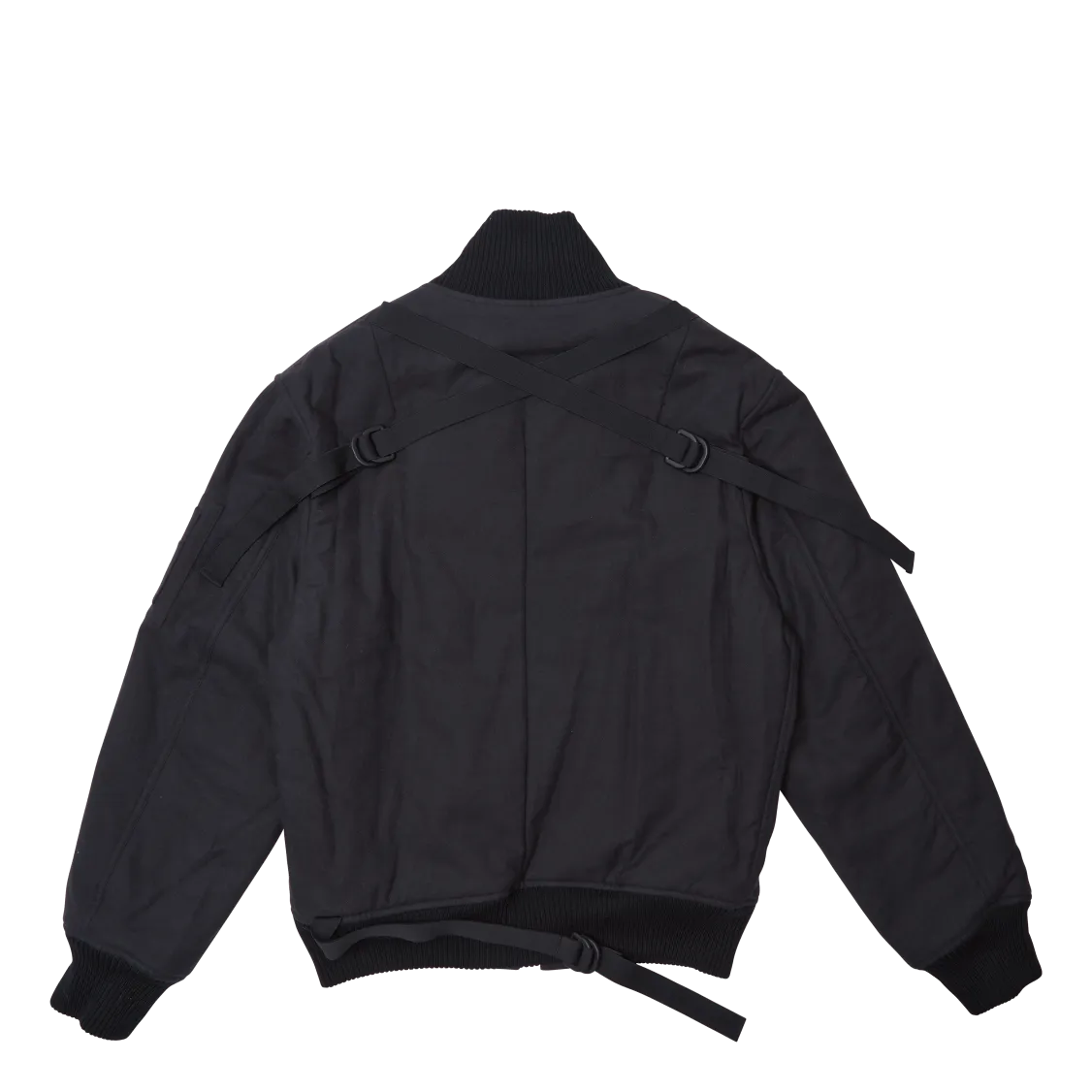 Strapped Bomber.vint Basalt Black