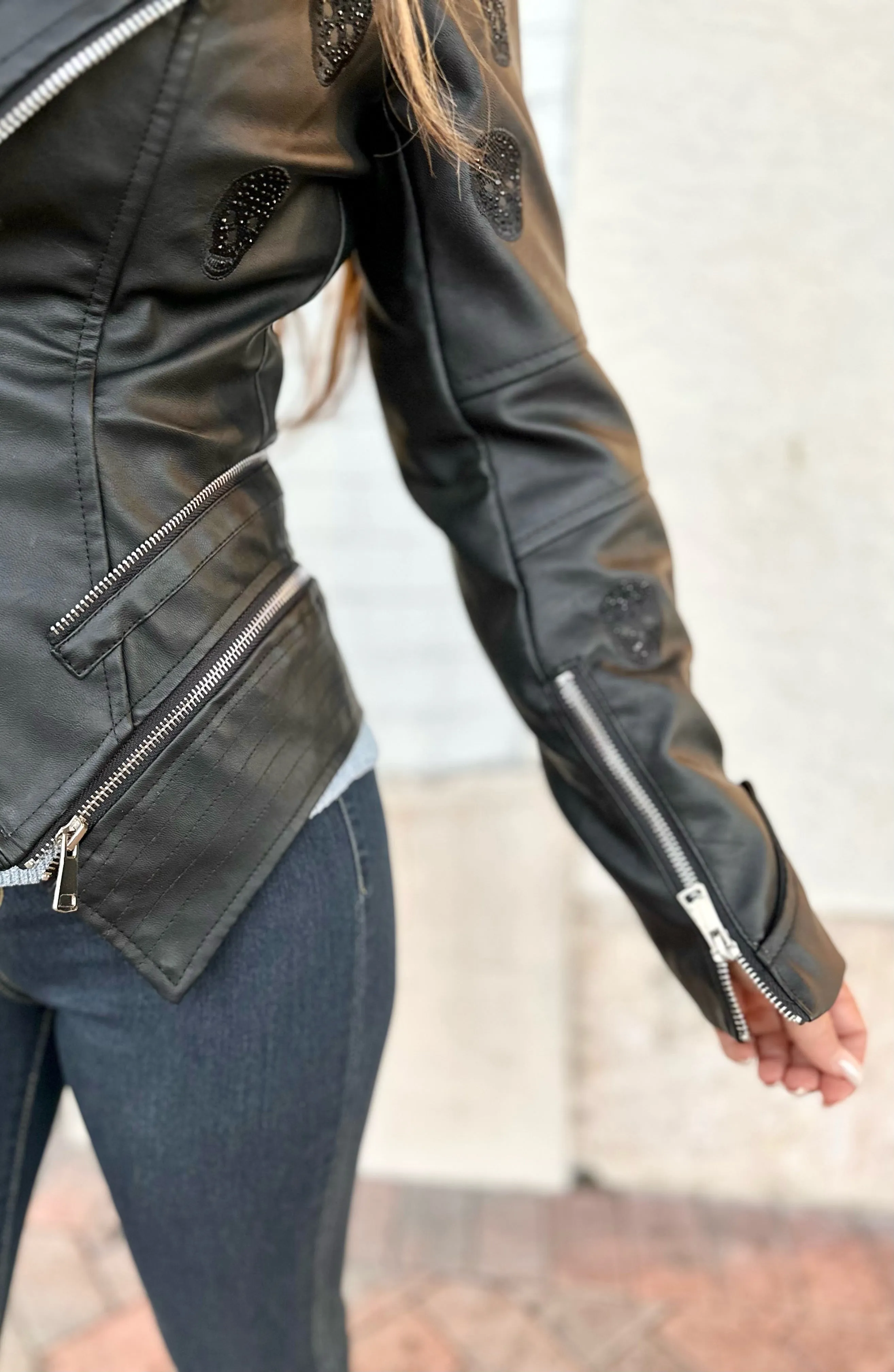 The Rock n’ Roll Embellished Skull Jacket