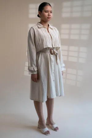 Trench Dress & Cropped Jacket