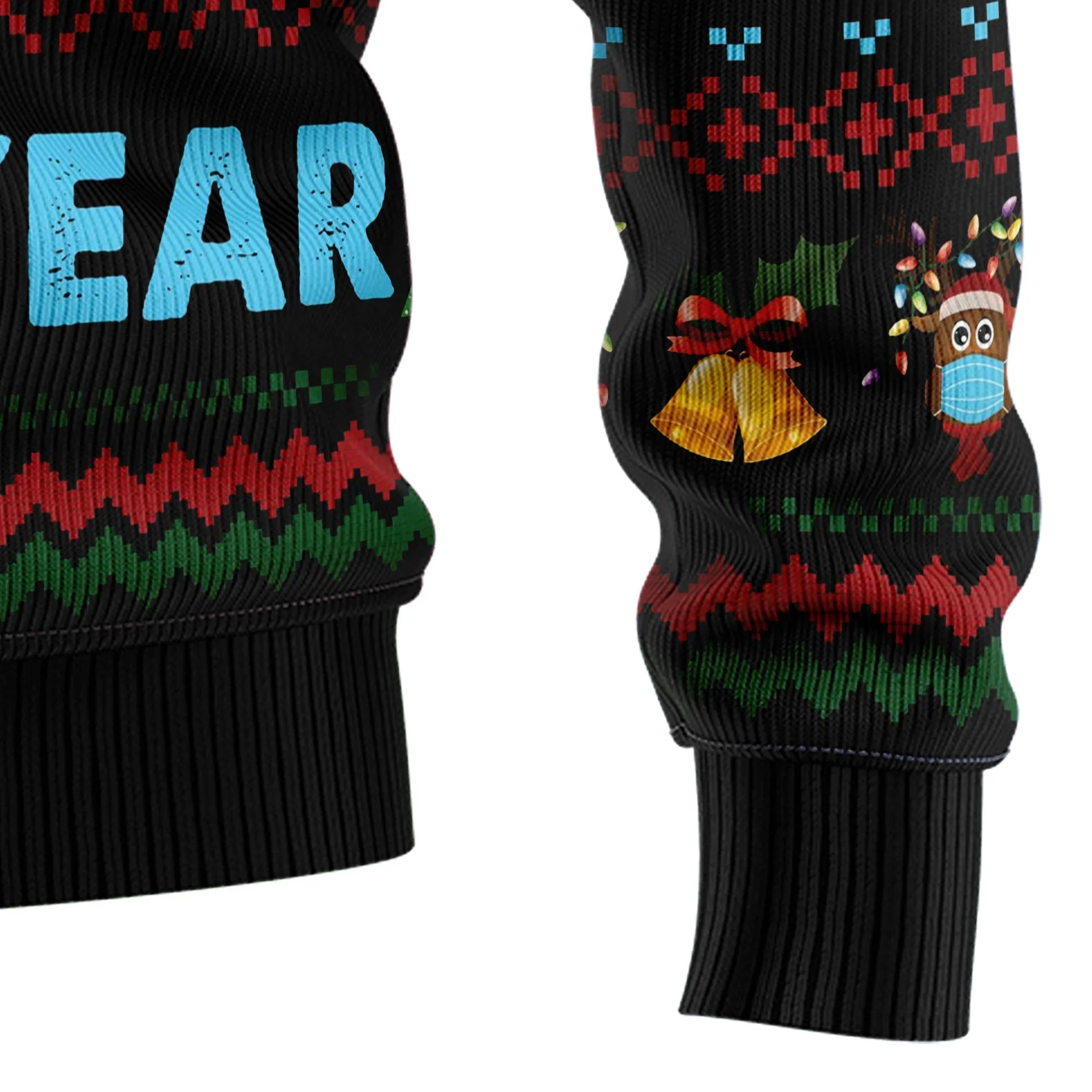 Ugly Christmas Sweater JulesRoche All-Over Print Warm Holiday