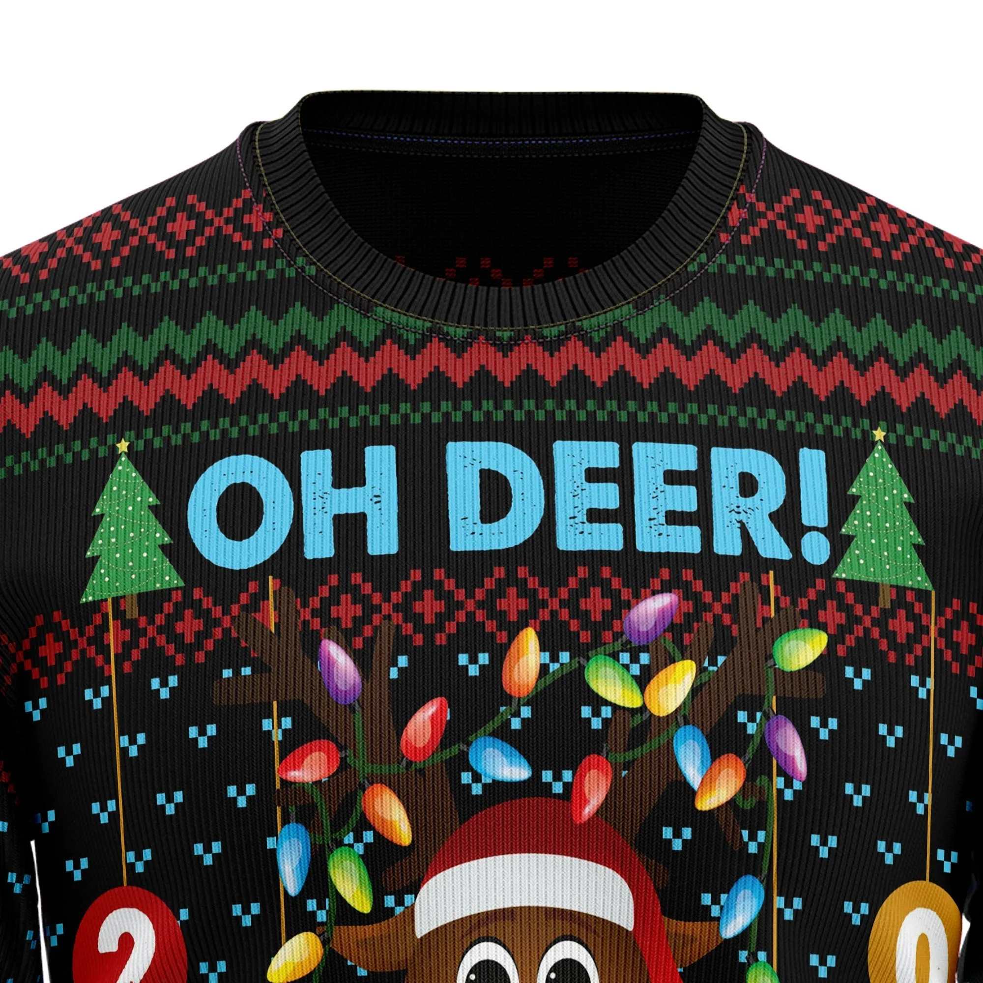 Ugly Christmas Sweater JulesRoche All-Over Print Warm Holiday